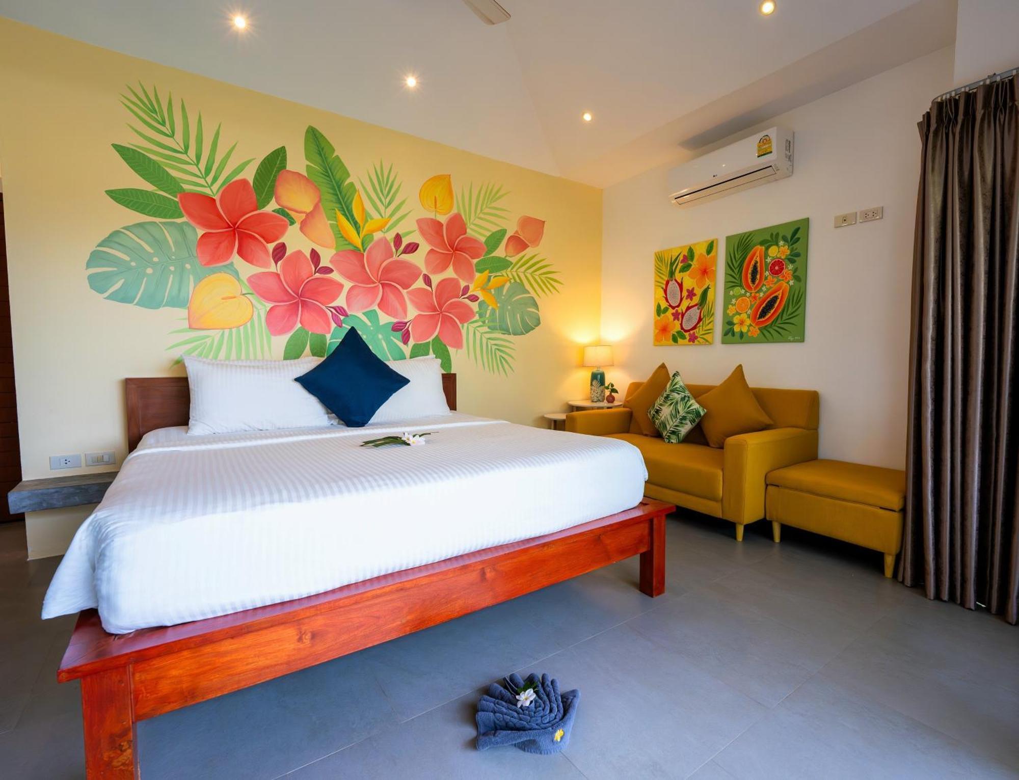 Orchid Lodge Samui - Bed & Breakfast Lamai Beach  Rom bilde